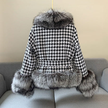 Aurélie Dupont Luxe Fur Coat