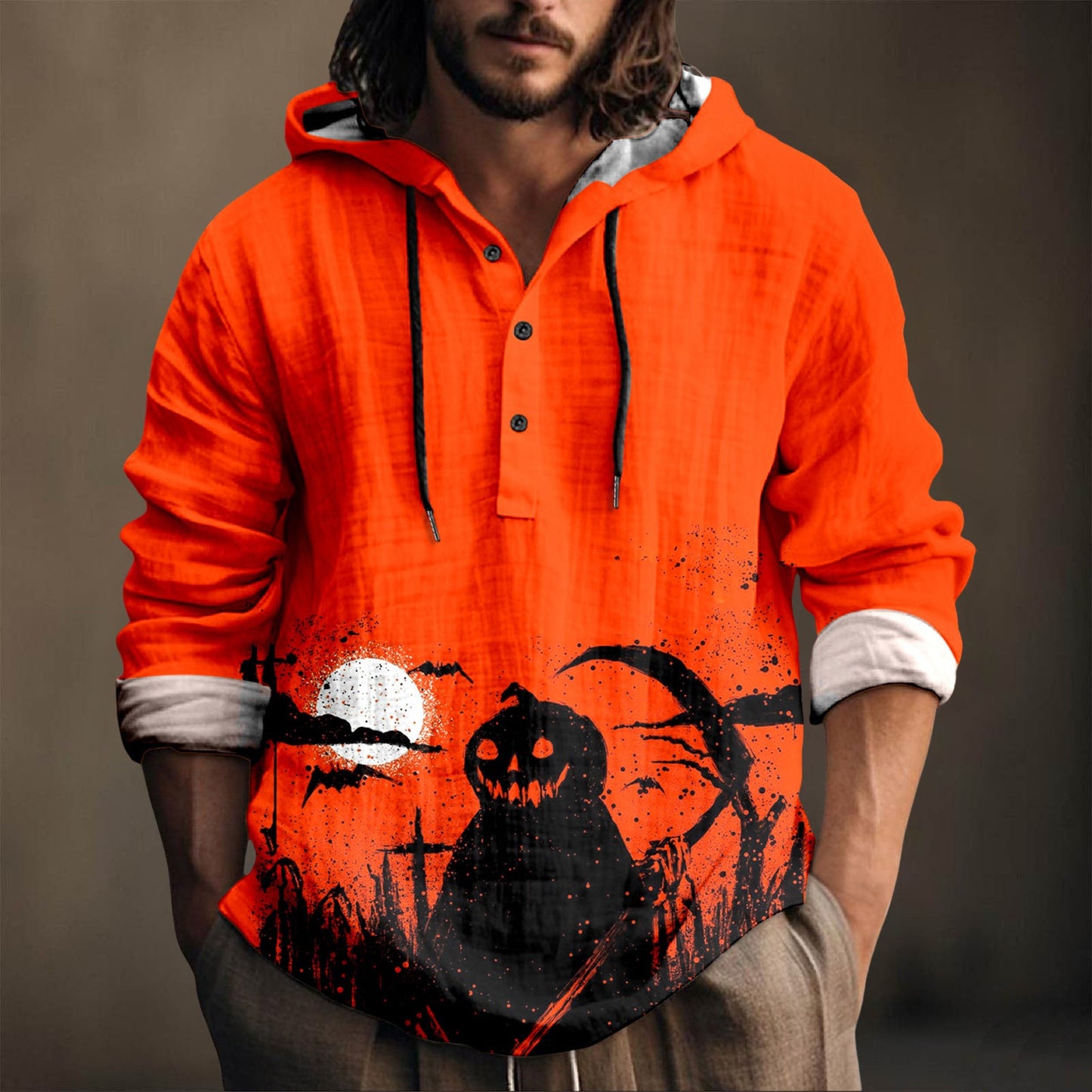 Haunted Harvest Hooded Shirt