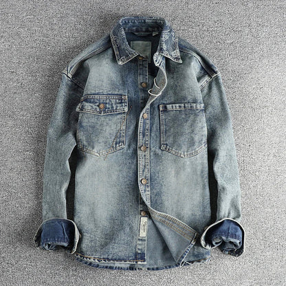 Nathaniel Blake Casual Denim Shirt