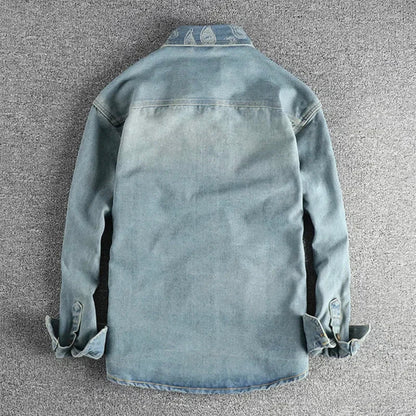 Nathaniel Blake Casual Denim Shirt