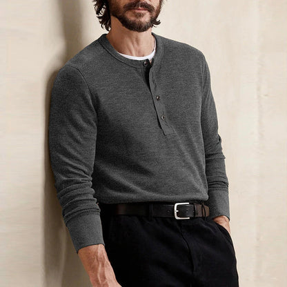 Nathaniel Blake Classic Henley Shirt