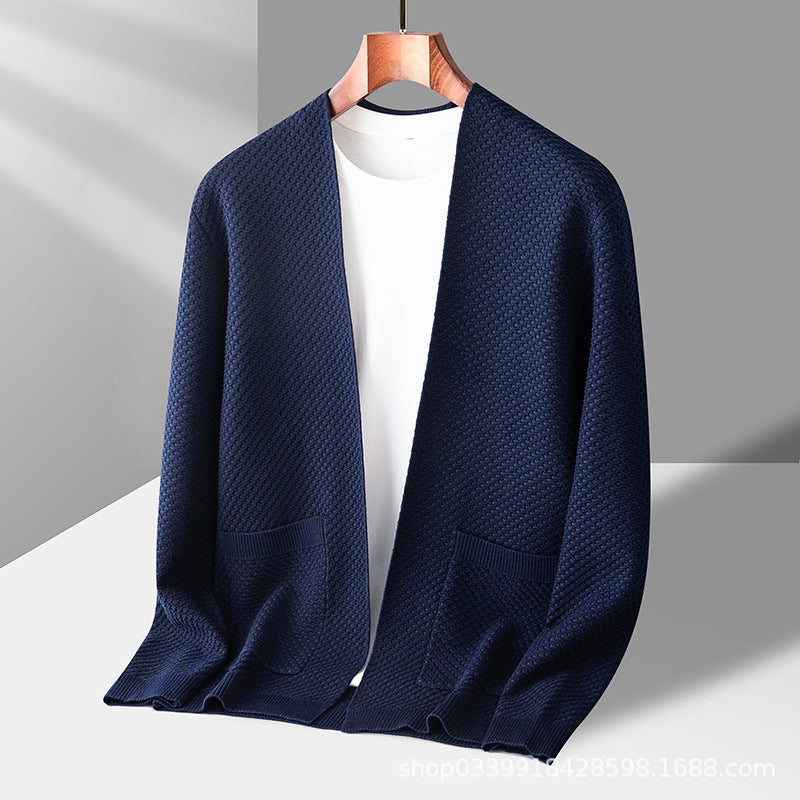 Nathaniel Blake Crest Knit Cardigan