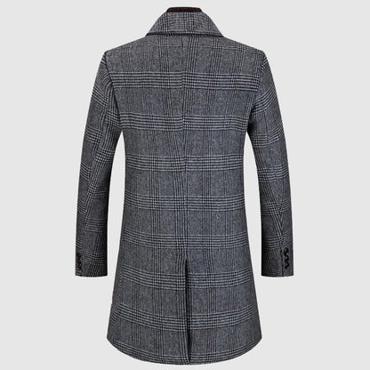 Nathaniel Blake Jasper Plaided Coat