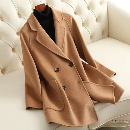 Premium Wool Coat by Sienna Harper