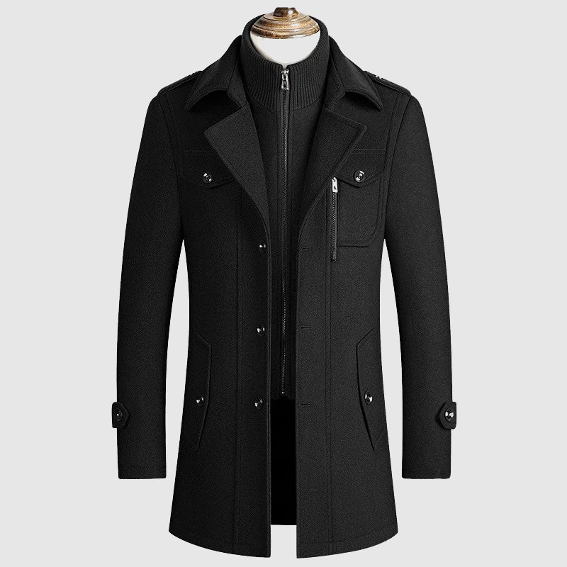 Remy L'Éminent Verdant Wool Blends Coat