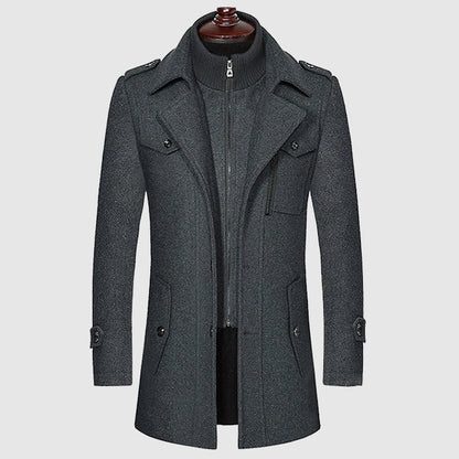 Remy L'Éminent Verdant Wool Blends Coat