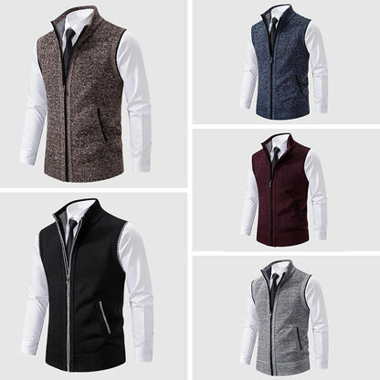 Remy L'Éminent Zip-Up Sweater Vest