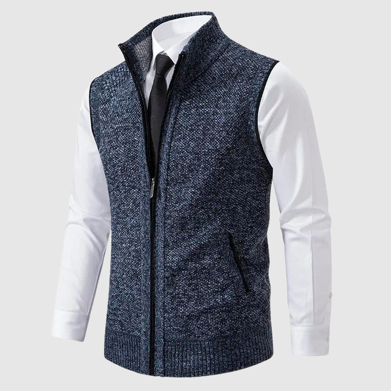 Remy L'Éminent Zip-Up Sweater Vest