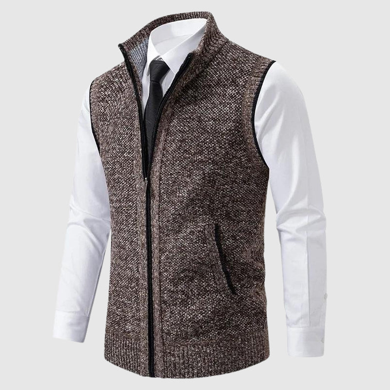 Remy L'Éminent Zip-Up Sweater Vest