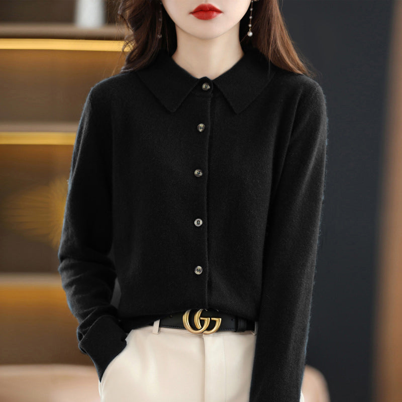 Sienna Harper Elegant Polo Cardigan