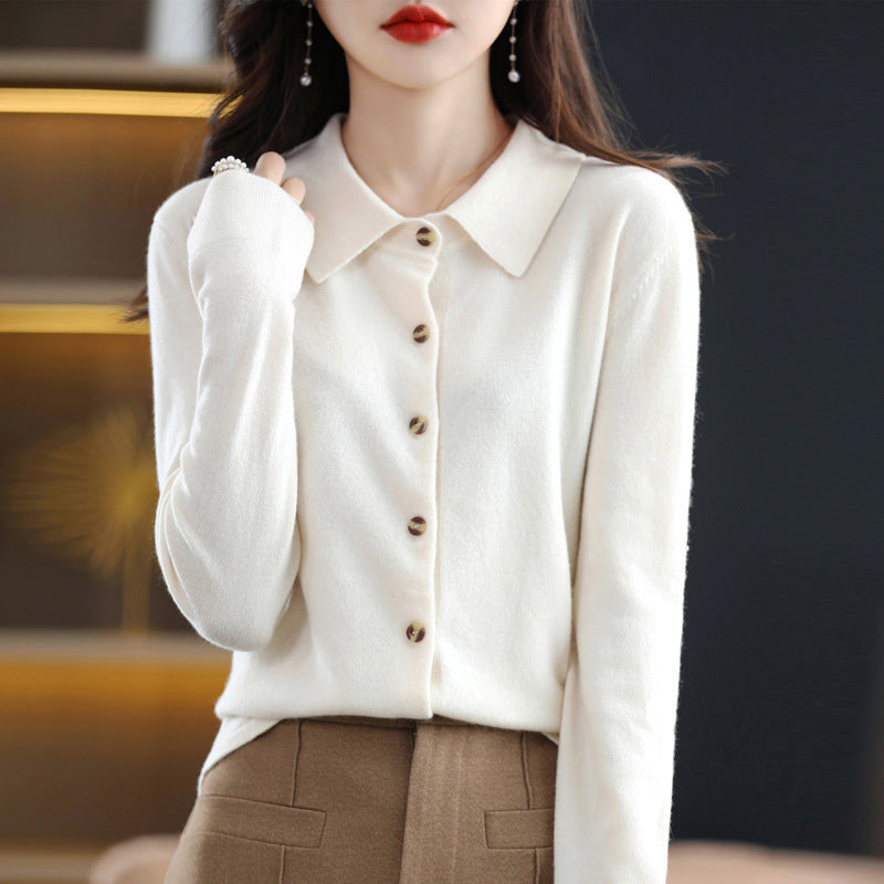 Sienna Harper Elegant Polo Cardigan