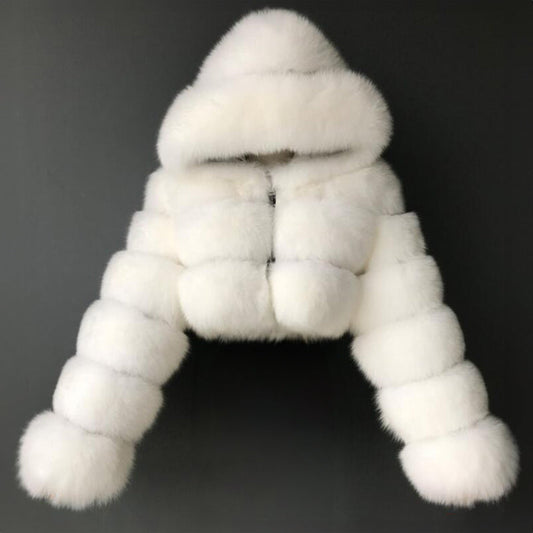 Sienna Harper Faux Fur Hooded Coat